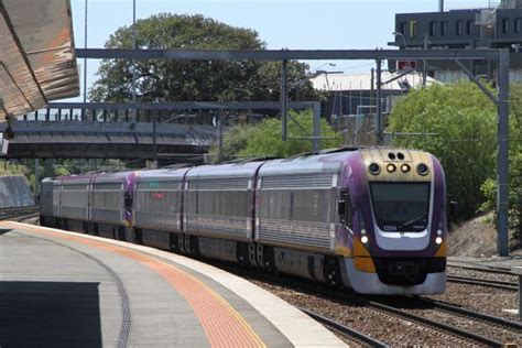 Vlocity Vl69 And Classmate Arrive Into Footscray On A Down Geelong