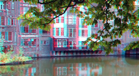 Delfshaven Rotterdam D Anaglyph Stereo Red Cyan Fuji W Flickr