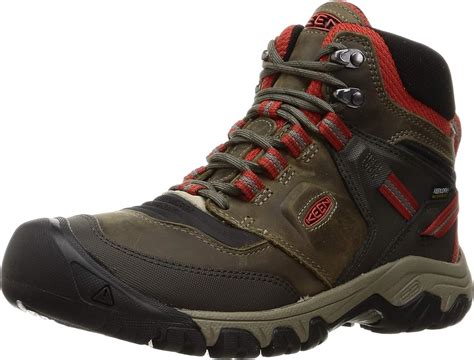 Keen Mens Ridge Flex Mid Height Waterproof Hiking Boot Au Fashion