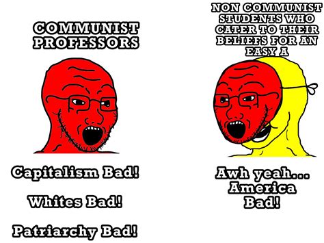 If You Want An Easy A Than Just Cater To Your Professors R Politicalcompassmemes Political