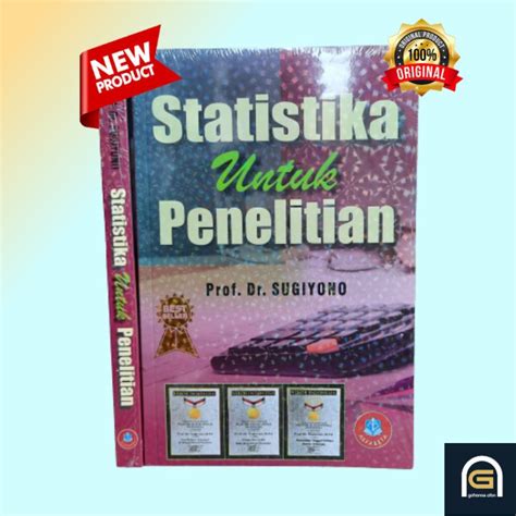 Jual Statistika Untuk Penelitian Prof Dr Sugiyono Penerbit Alfabeta