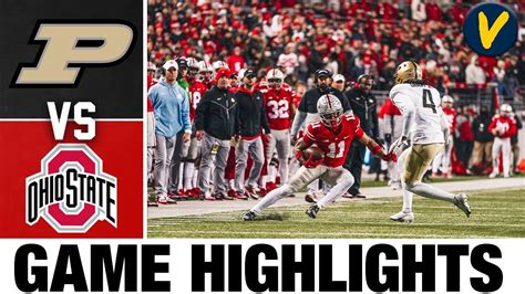 #19 Purdue vs #4 Ohio State | College Football Highlights - Win Big Sports