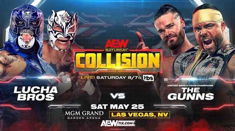 Aew Collision Results Airs On Tbs Go Home Show For Double