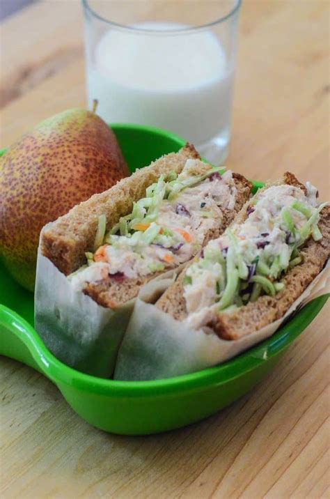 Crunchy Sweet Chicken Salad Sandwiches Valeries Kitchen