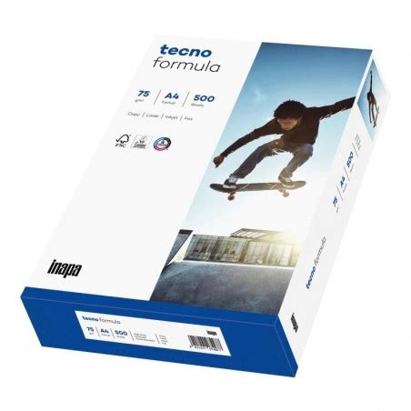 Tecno Formula Papier Reprographique Blanc G A Fsc Ramette F Cie