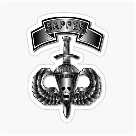 "Sapper" Sticker for Sale by cp06327 | Redbubble