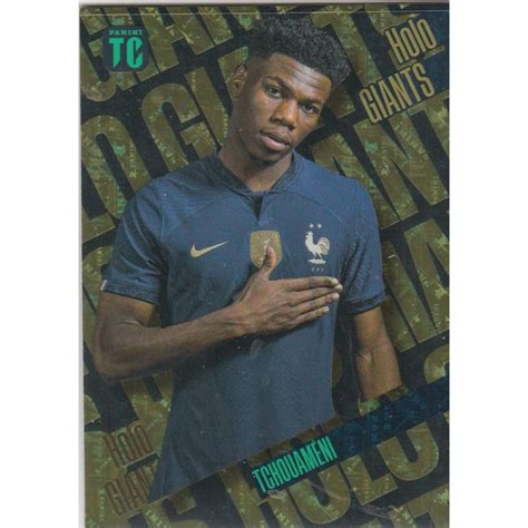 Offer Soccer Cards Tchouameni Holo Giants Top Class Adrenalyn Xl