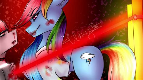 Rainbow Factory Mlp Speedpaint Gore Youtube