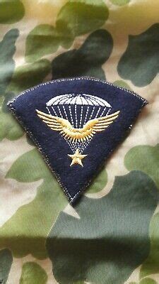 Insigne Ecusson Parachutiste Er Rcp Ww Infanterie De L Air Gia