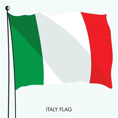 Italian Flag Clip Art Vector