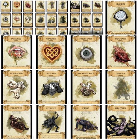 22 New Dandd Cards Conditions Sage Advice Dandd