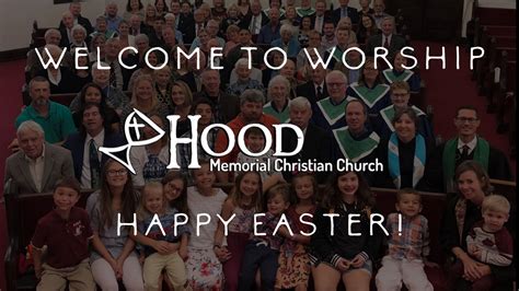 Worship April 19 2020 Hood Memorial Christian Church