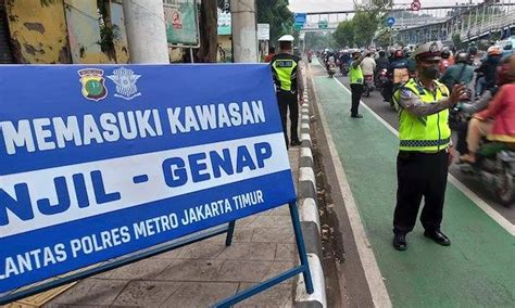 Dprd Dki Usul Ganjil Genap Berlaku Jam Begini Respon Polisi Parboaboa