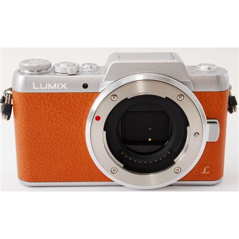 ミラーレス パナソニック Panasonic LUMIX DMC GF7 レンズキット ブラウン 中古 Wi Fi搭載 新品SDカード付き