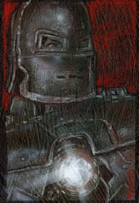 imagetalker-Dove.: Iron Man Mark 1 Sketch Card