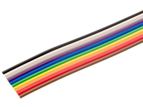 Buy Ribbon Cable Multicolor Wires Mm M At The Right Price