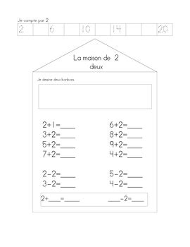 La Maison Des Nombres By La Classe De Mme Hawtree TpT