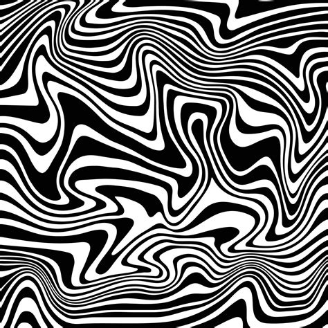 Black White Abstract Swirl Background Vector Pattern 12954631 Vector