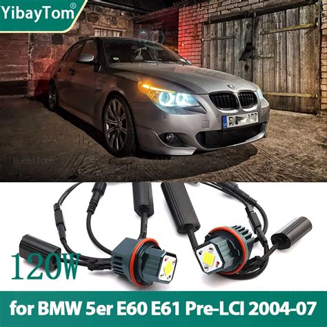 Angel Eye Halo Anel Marcador Side Lâmpada LED Auto Lâmpada para BMW