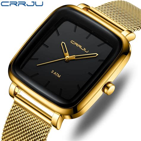 Crrju Reloj Anal Gico De Acero Inoxidable Para Hombre Accesorio De