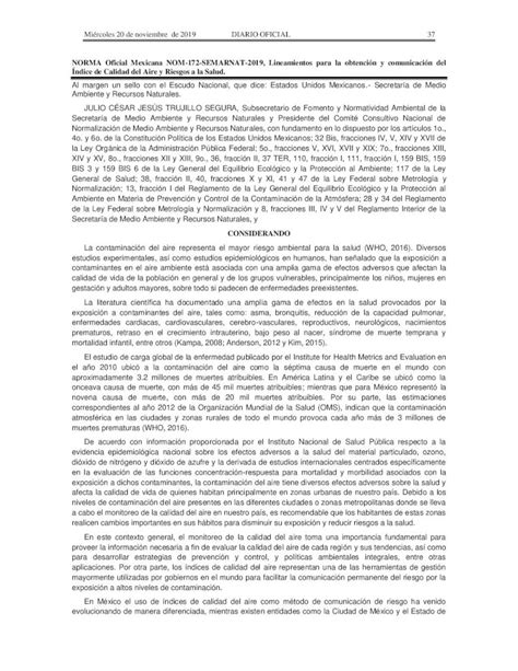 Pdf Norma Oficial Mexicana Nom Semarnat Legismex Mty Itesm