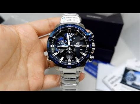 CASIO EDIFICE EQB 800DB 1A BLUETOOTH ORIGINAL UNBOXING YouTube