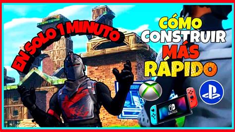 Como Construir Mas Rapido En Fortnite Configuraci N Youtube