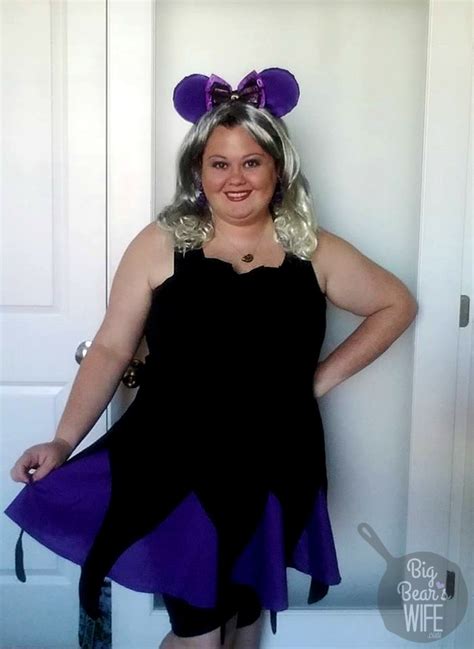 Ursula Costume DIY Tutorial - Big Bear's Wife