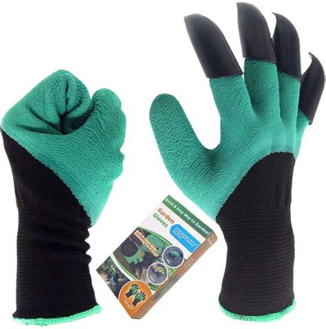 Cutezy Garden Genie Gloves With Claws Great For Digging Weeding