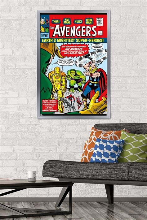 Trends International Marvel Comics Avengers 1 Wall Poster Yaxa Colombia