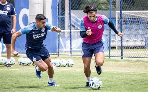 Em preparação para pegar o Inter Bahia faz treino físico técnico e