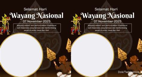 Sejarah Dan Ucapan Hari Wayang Nasional November Yang Bisa