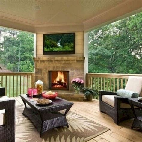 83 Stunning Stylish Outdoor Living Room Ideas To Expand Your Home