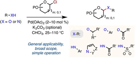 Palladium Catalyzed O And N Glycosylation With Glycosyl Chlorides