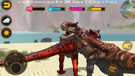 Best Dino Games Talking Carnotaurus Android Gameplay Youtube