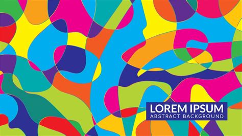 colorful abstract background vector art icons  graphics