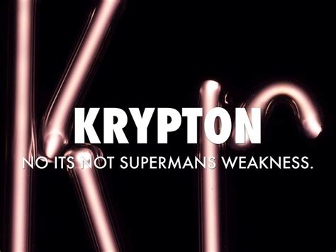 Krypton (Kr): Properties & Uses – StudiousGuy