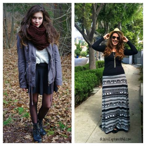 Wearing Skirts in the Winter - Tips for Keeping Warm - Jess Explains