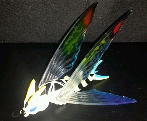 Godzilla Rare Bandai Aqua Mothra 5 Inch Scale Figure From Japan