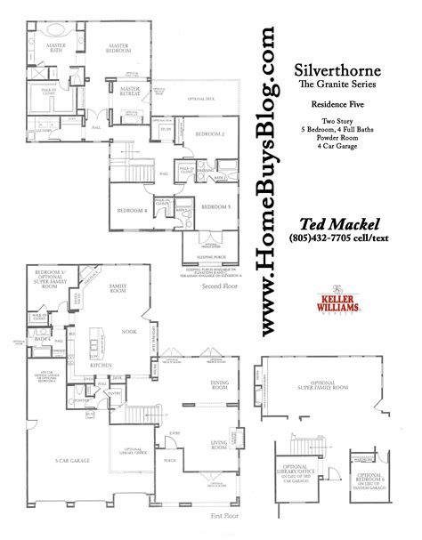 Centex Floor Plans