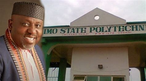 Okorocha Relocates Imo State Poly Punch Newspapers