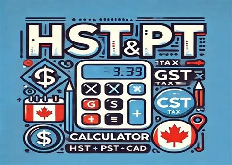 Hst Calculator Easy Gst And Pst Tax Calculator For Canada