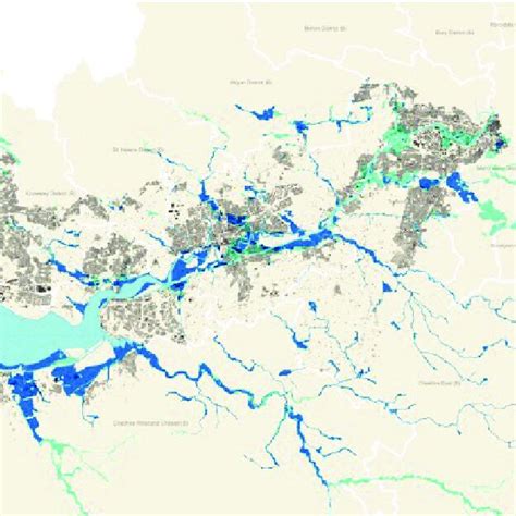 Flooding map. Source: Environment Agency (2016). | Download Scientific ...