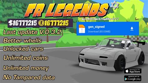 FR LEGENDS MOD UNLIMITED MONEY V 0 3 2 GOLDS ALL CARS UNLOCKED