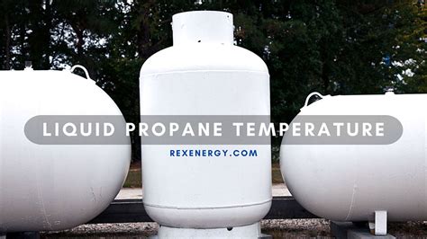 What Is The Liquid Propane Temperature How Cold Is It