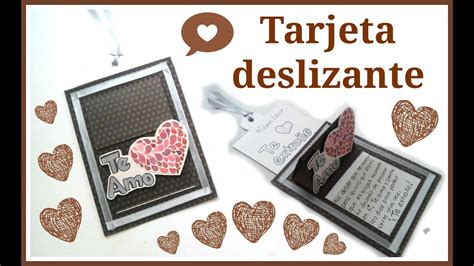 Tarjeta Deslizante Regalo Para Cualquier Ocasion Youtube