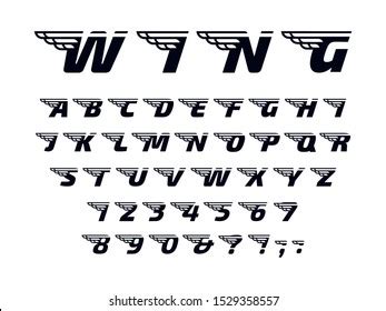 35,740 Wings Font Images, Stock Photos & Vectors | Shutterstock