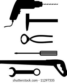 Handyman Tools Stock Vector Royalty Free Shutterstock