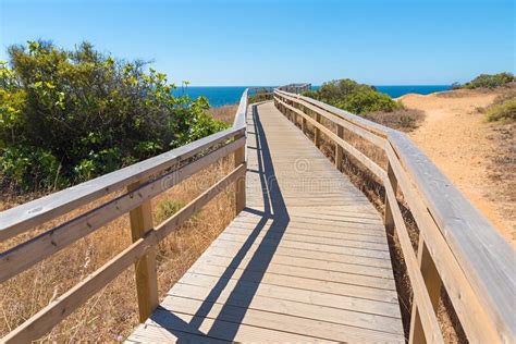 Coastal Hiking Trail Ponta Da Piedade Lagos With View To Atlantic