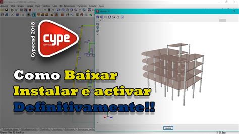 COMO BAIXAR CYPECAD 2018 GRATIS YouTube